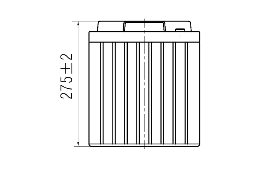 Тяговый аккумулятор WBR EVX6-245C