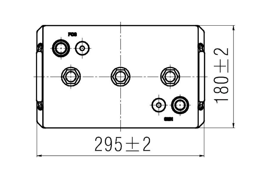 Тяговый аккумулятор WBR EVX6-275C2